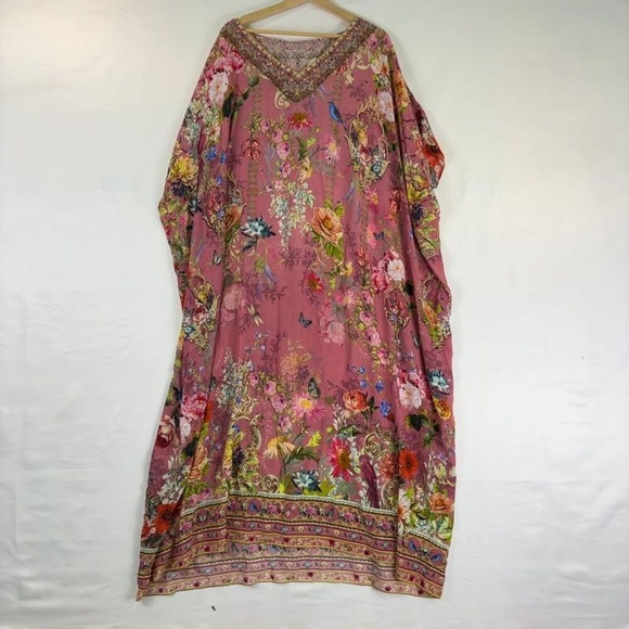 Meet the Posher Dresses & Skirts - Camilla Floral Embellished Kaftan